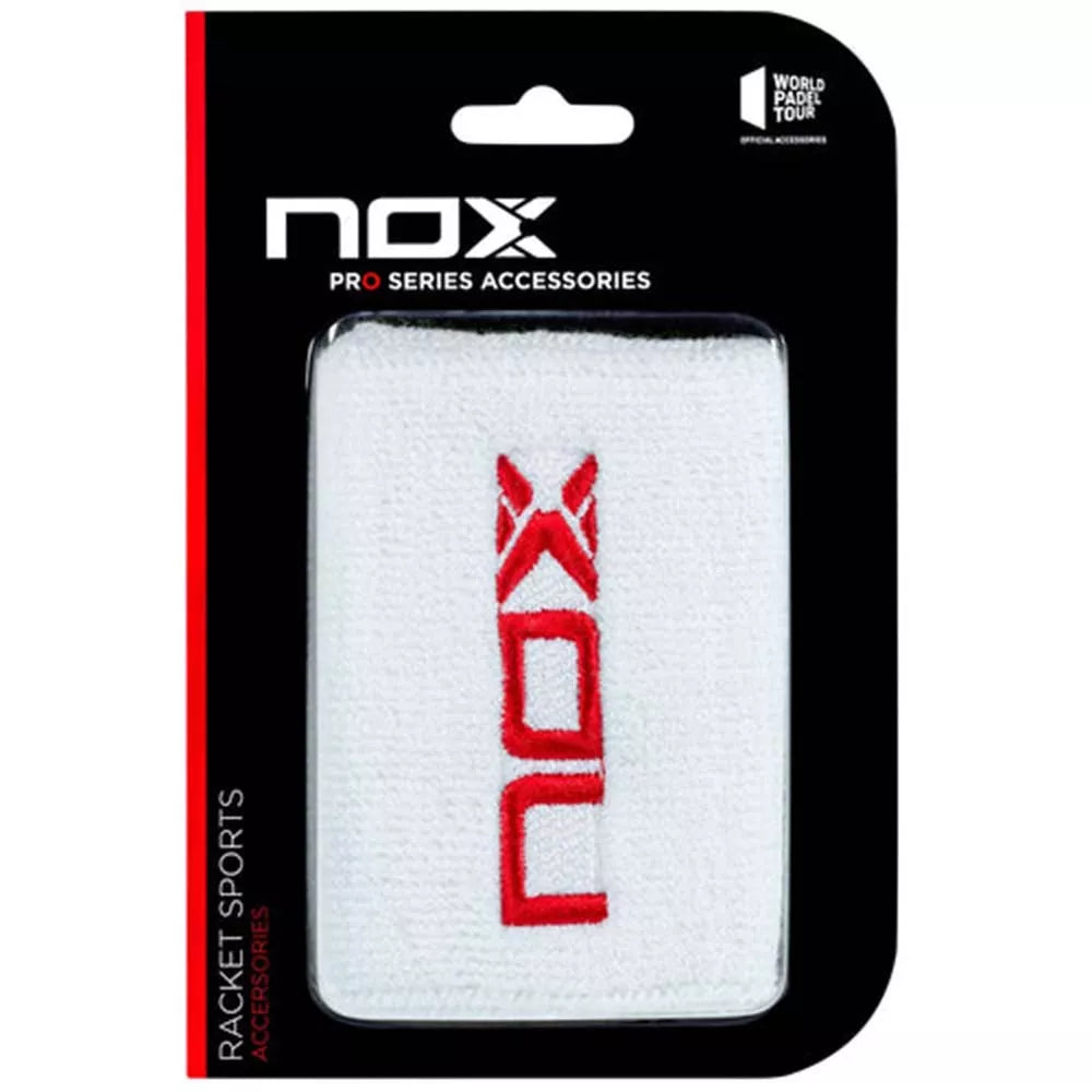 SERRE-POIGNET NOX EPONGE ROUGE / BLANC