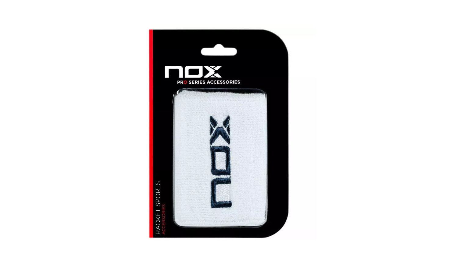 SERRE-POIGNET NOX EPONGE ROUGE / BLANC