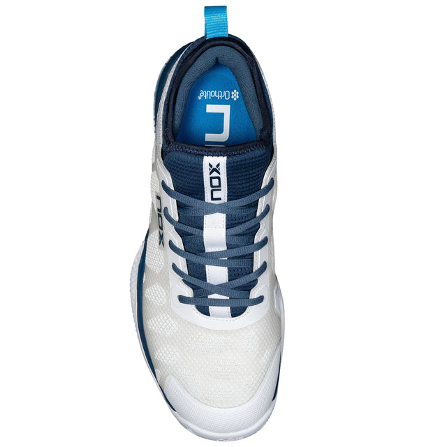 CHAUSSURES NOX HOMME NERBO BLANC/BLEU