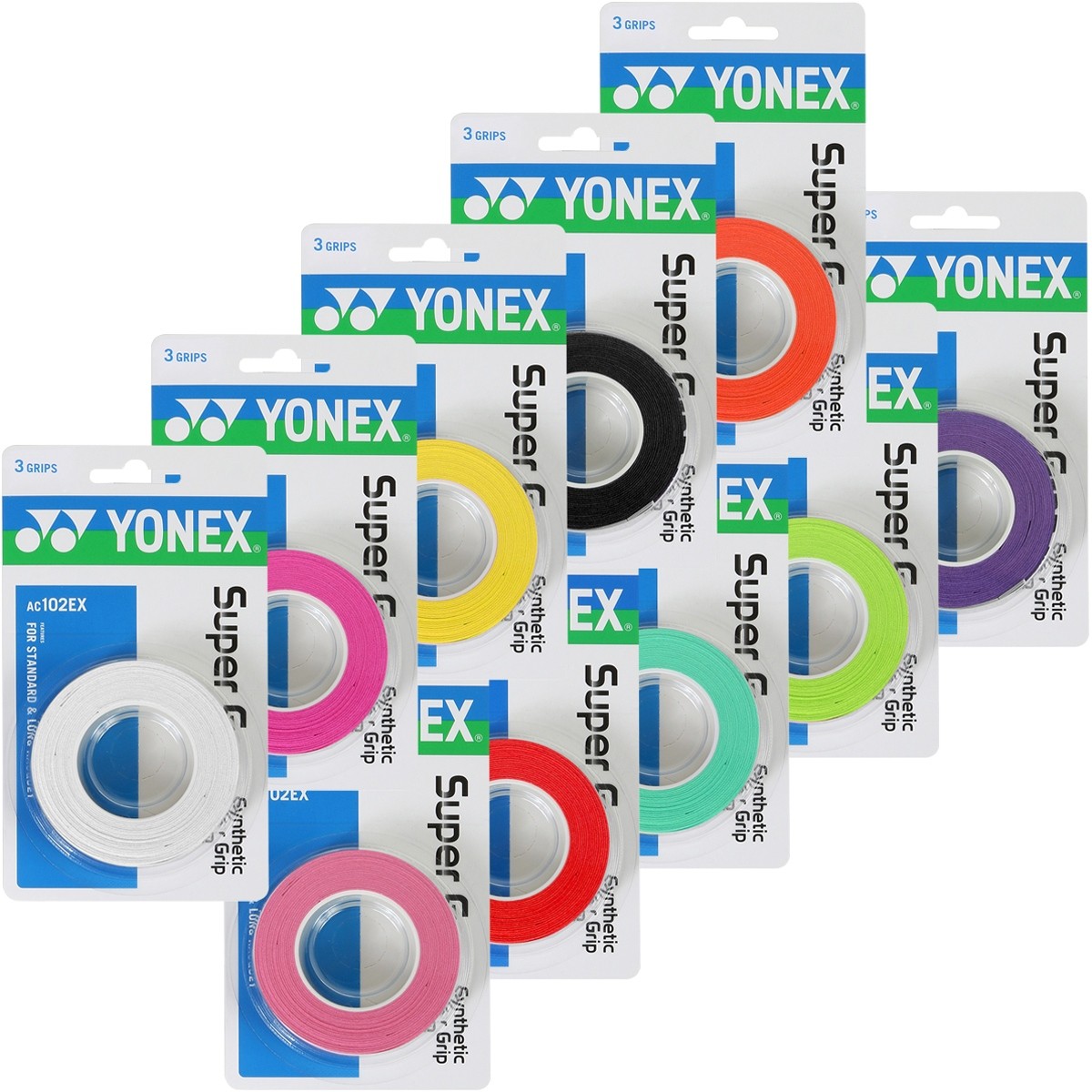 SURGRIPS YONEX FIN AC102x3