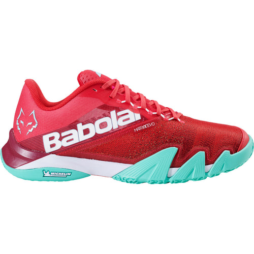 CHAUSSURES DE PADEL BABOLAT JET PREMURA 2 LEBRON HOMME ROUGE
