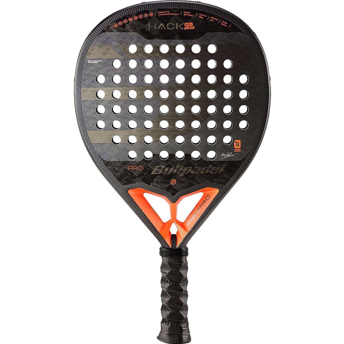 RAQUETTE PADEL BULLPADEL HACK 03 HYBRID